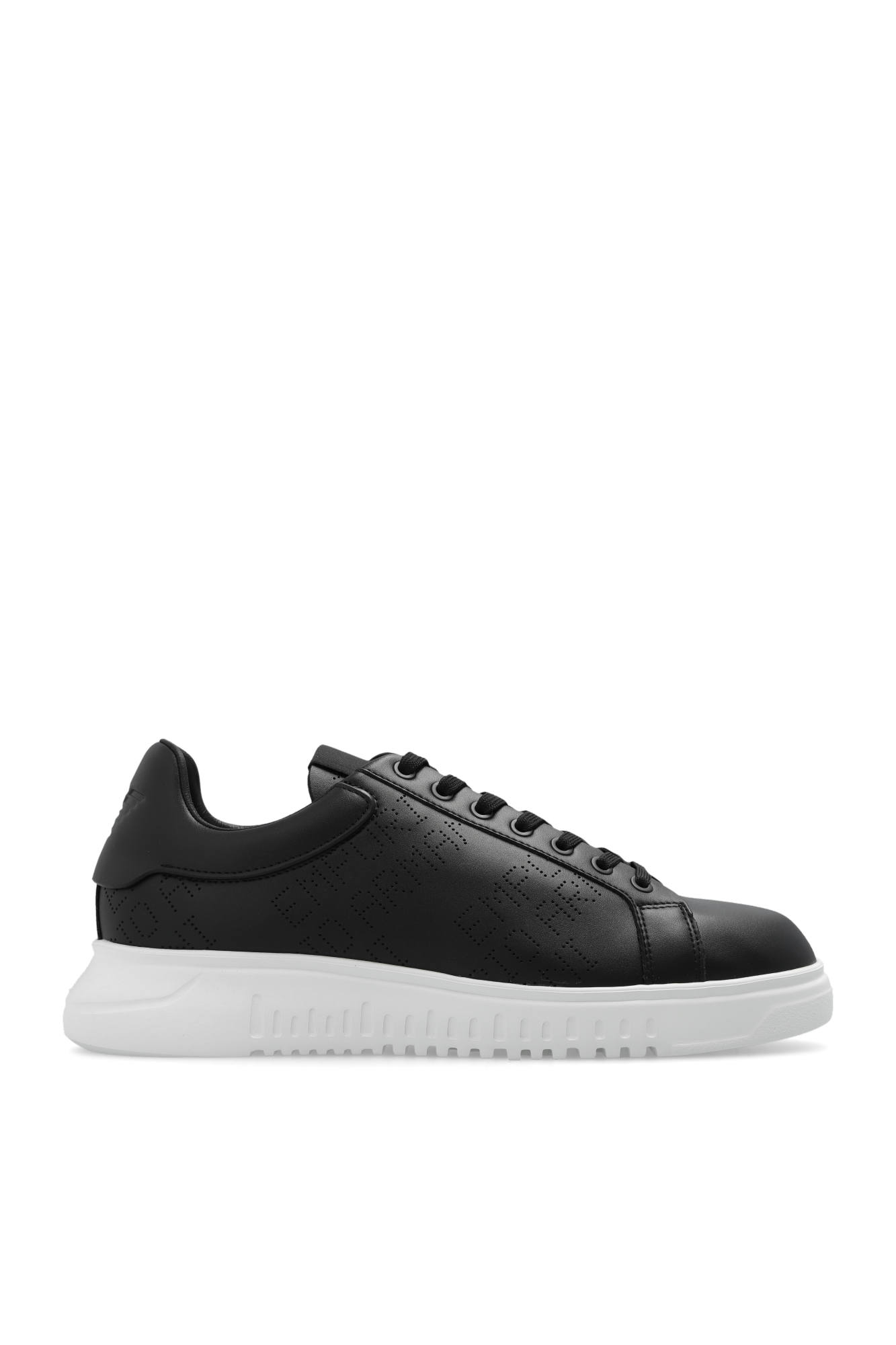 Emporio armani deals lace up sneakers